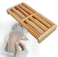Wooden Foot Massager – Natural Arch & Reflexology Tool