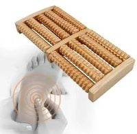 Wooden Foot Massager – Natural Arch & Reflexology Tool
