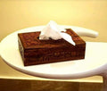 Artisan Shesham Wood Tissue Holder – Modern Rustic Table Decor